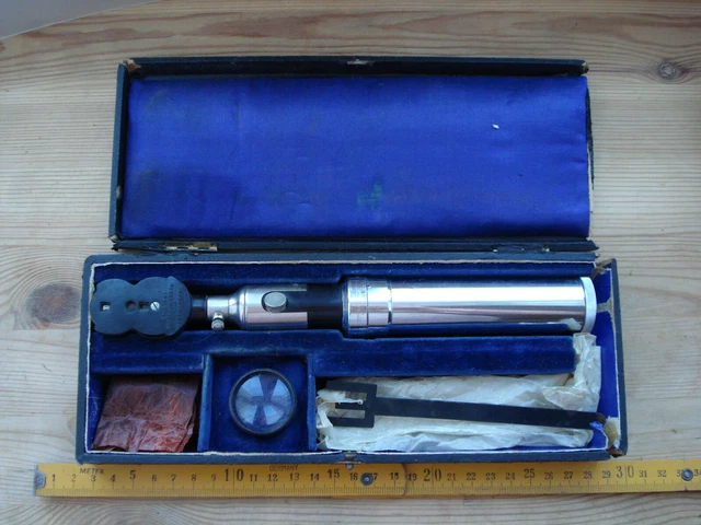 Original Ophthalmoskop nach Prof. Comberg Um 1930