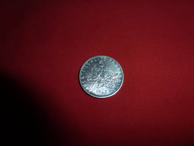 5 Francs Semeuse 1963  Fdc