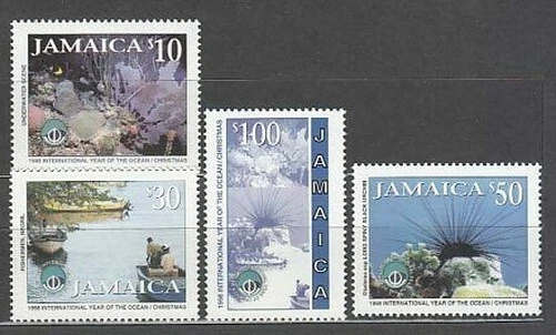 Jamaïque - Courrier Yvert 927/30 MNH Noël
