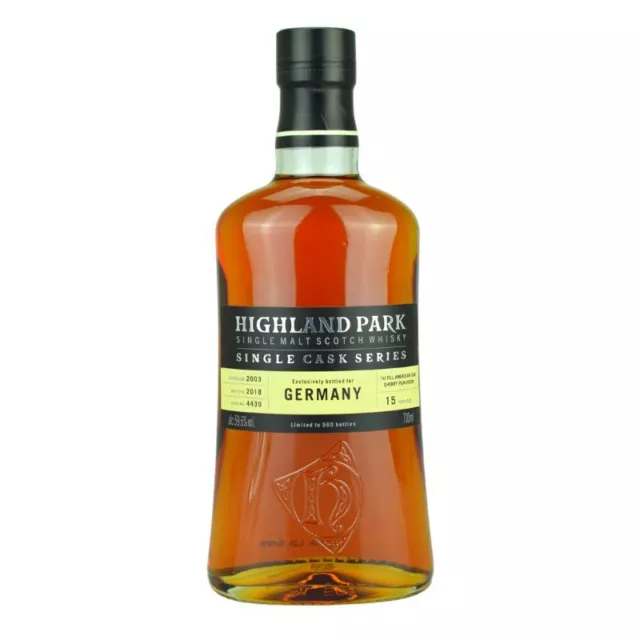 Highland Park Single Cask 2003/2018 Whisky Schottland 0,7l 59,6% Vol.