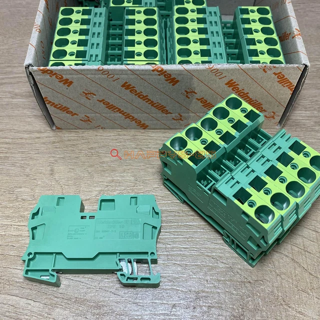 25 pz nuovo blocco terminale Weidmuller Zpe 10 1746770000