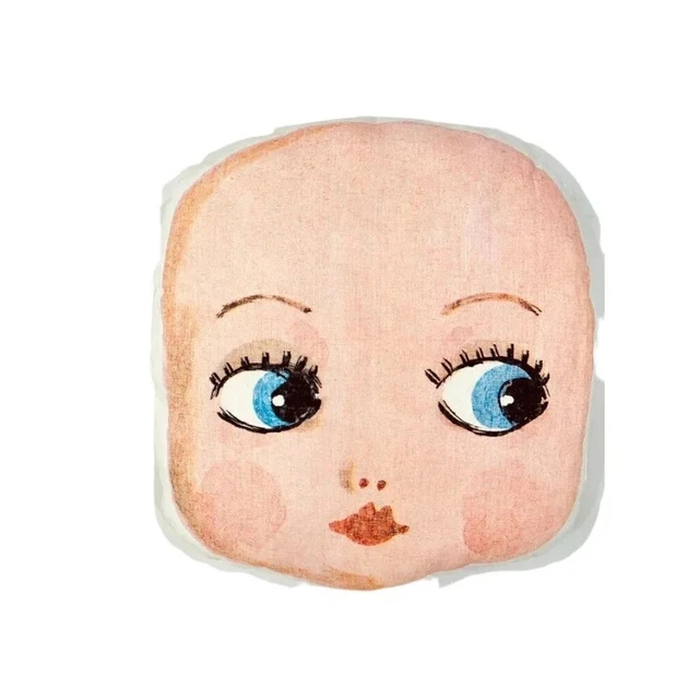 Nathalie Lete! ¡Almohada cara de muñeca! Muñeca BB Bald ¡Nueva! ¡Auténtico original!