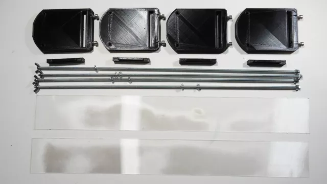 BBJ SimRacing Bezel Free Kit for 27" Triple Monitors Screens