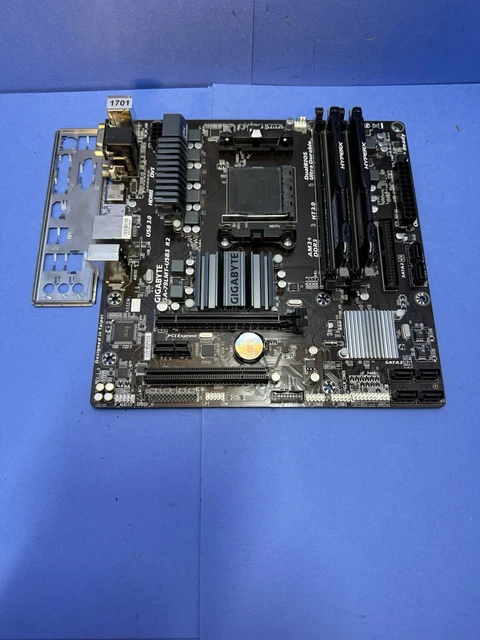 GIGABYTE GA-78LMT-USB3 R2 Rev 1.0 Motherboard AM3+ 8GB DDR3 I/O Shield ...