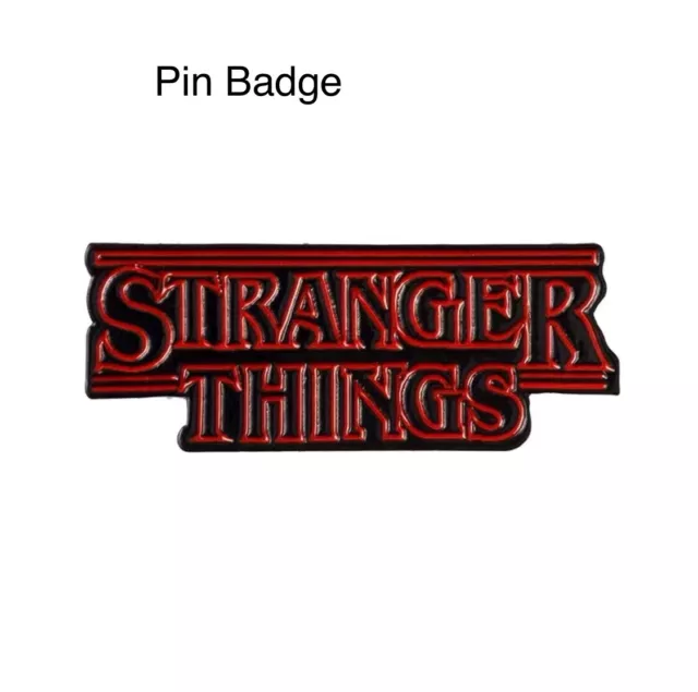 Stranger Things Enamel Pin Badge. Free Postage!