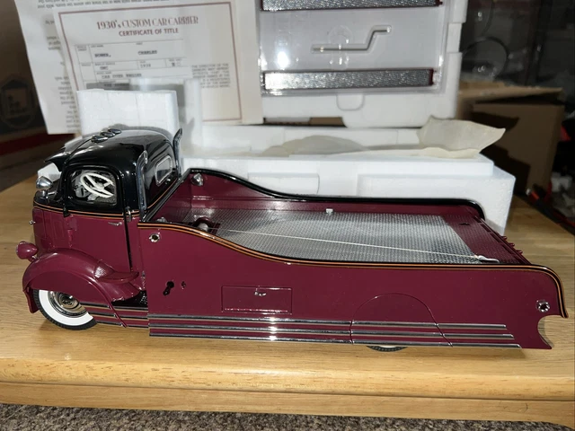 DANBURY MINT 1:24 1930's GMC Custom Car Carrier Diecast $235.99