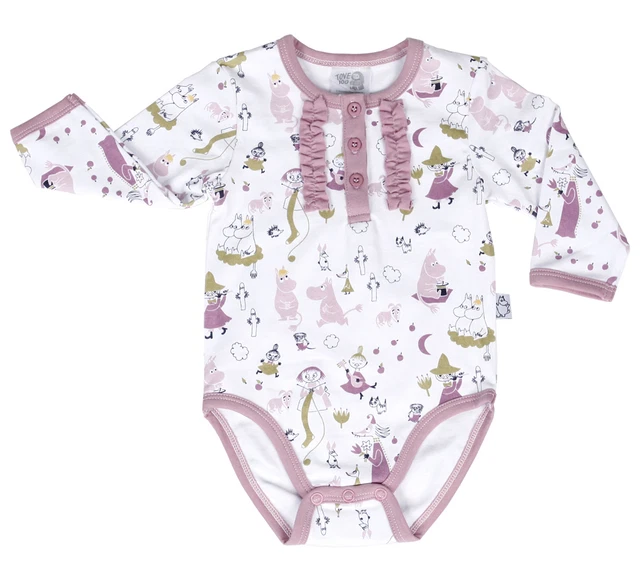Moomin Tove 100 Corpo Rosa Martinex - Taglie: 56 CM - 86 CM