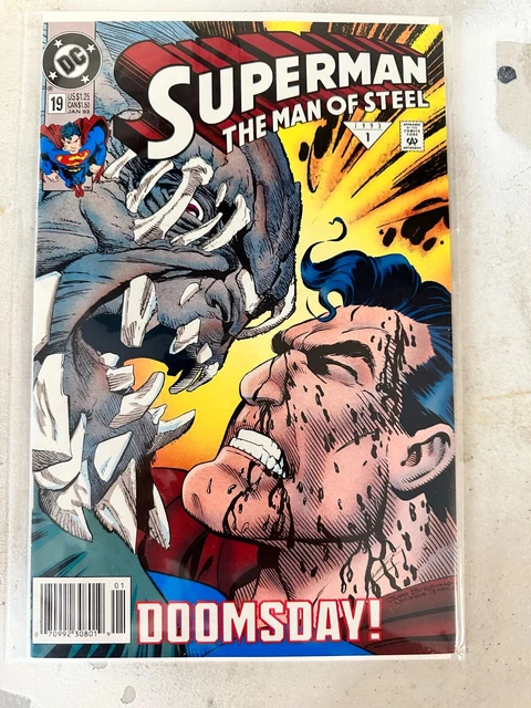 Superman The Man Of Steel #19 Doomsday DC Comics - VF/NM 1993