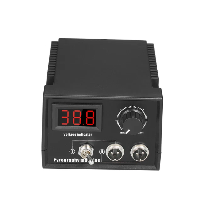 60W -240V 29PIEZAS Quemador de madera Juego de herramientas de combustión de madera Ajustable 0 A6S4
