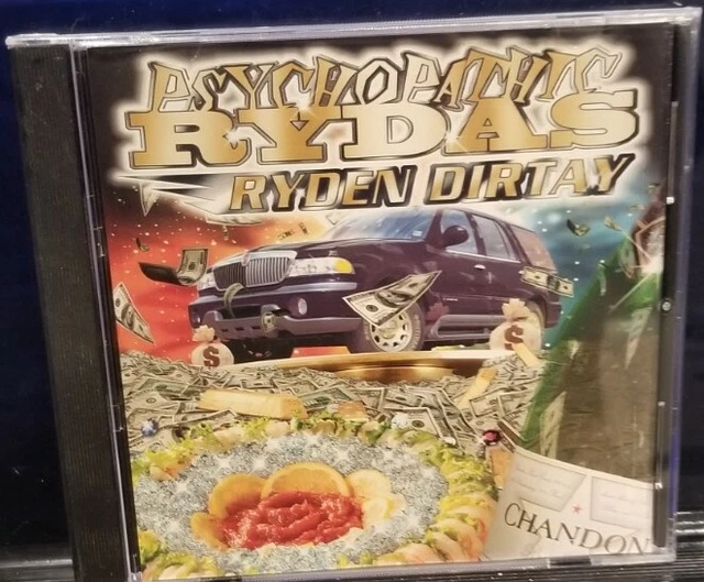 Psychopathic Rydas - Ryden Dirty CD insane clown posse twiztid dark lotus blaze Psychopathic Rydas - Ryden Dirty CD insane clown posse twiztid dark lotus blaze
