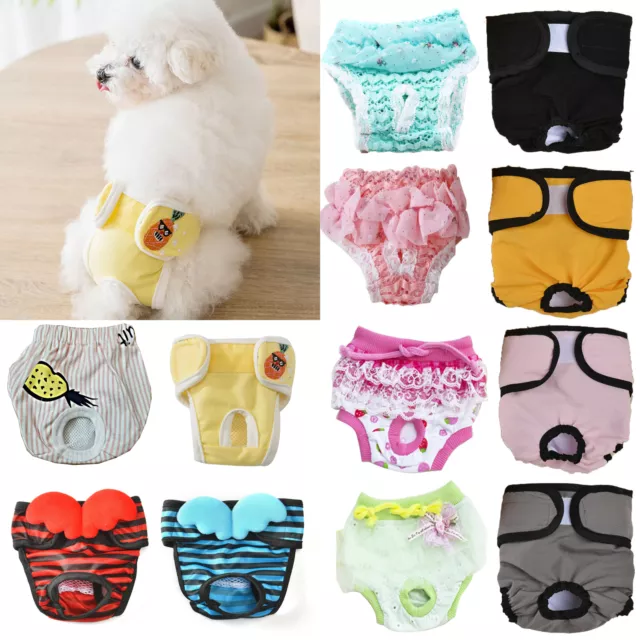 Pet Physiological Pant Puppy Dog Cat Underwear Shorts Diaper Sanitary Briefs ^