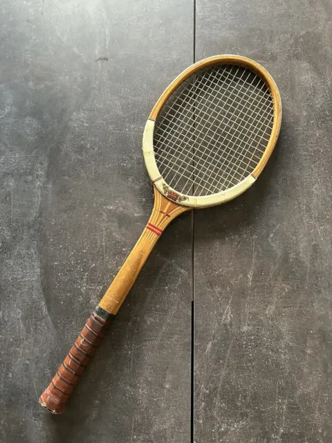 Ancienne Raquette de Tennis vintage Dunlop , en bois