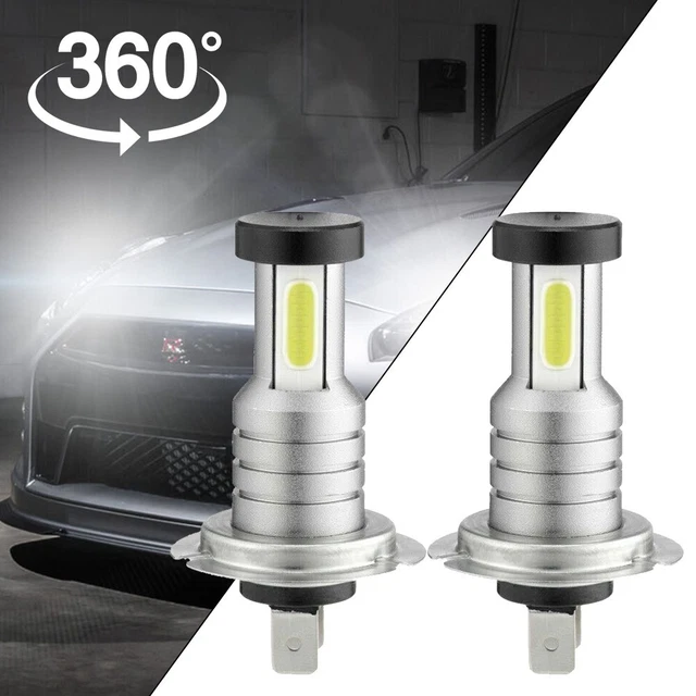 Ampoules LED H7 Pour Peugeot 208, 308, 3008 - Phares Blanc 6500K - Plug & Play