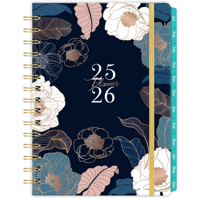 Collins Essentials 12-Month Academic Planner - July 2025-July 2026, A4 Hard Cover, Pink, Week-to-View