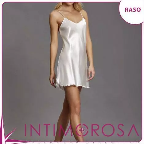 Sottoveste Andra 833 raso spalla stretta