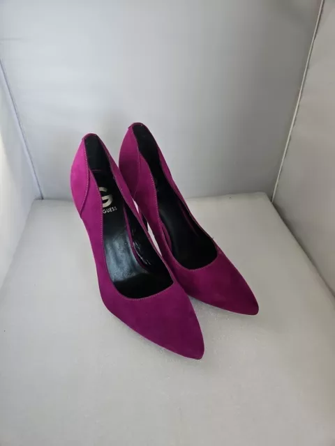 Guess Suede Pointed Toe Classic Pumps Size 9 Women's