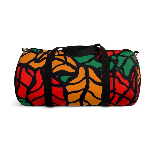Duffel Bag, Carry On Luggage, Autumn Red Leaves