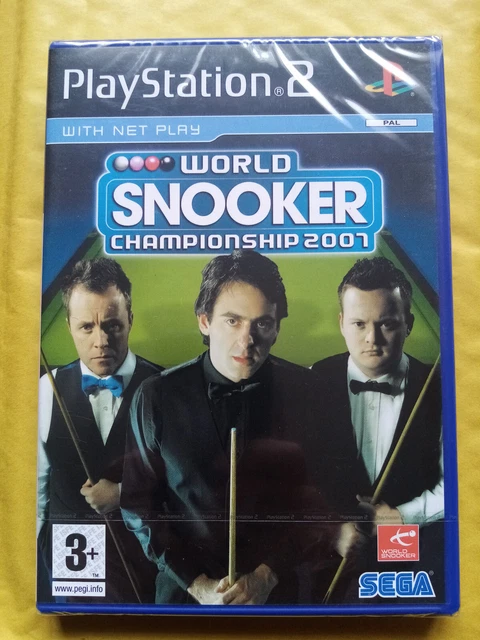 WORLD SNOOKER CHAMPIONSHIP 2007 (SONY PLAYSTATION 2 GAME) New & Sealed