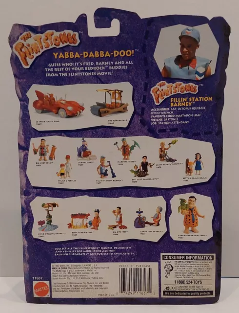 Die Flintstones Barney  MATTEL 1993 NEU OVP mint in Box U013 2