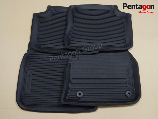 GENUINE PEUGEOT E 208 2020 ON Tailored All Weather Rubber Floor