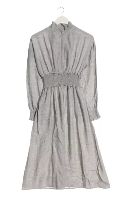 ZARA Vestido de manga larga Mujeres Talla EU 36 gris claro elegante