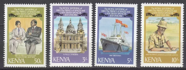 Kenia 192-95 postfrisch