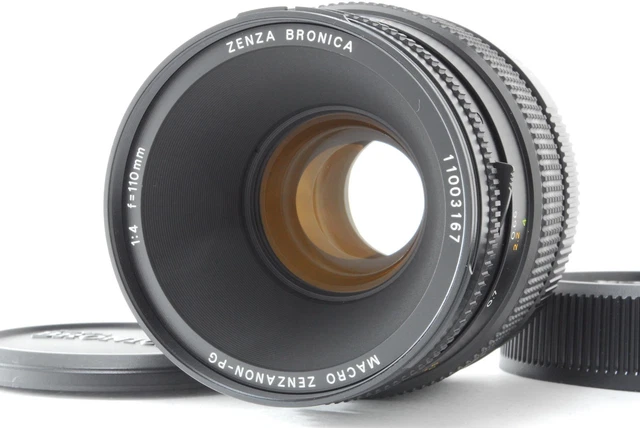 TOP MINT] ZENZA Bronica Zenzanon PS 110mm f/4.5 Macro Lens SQ SQ