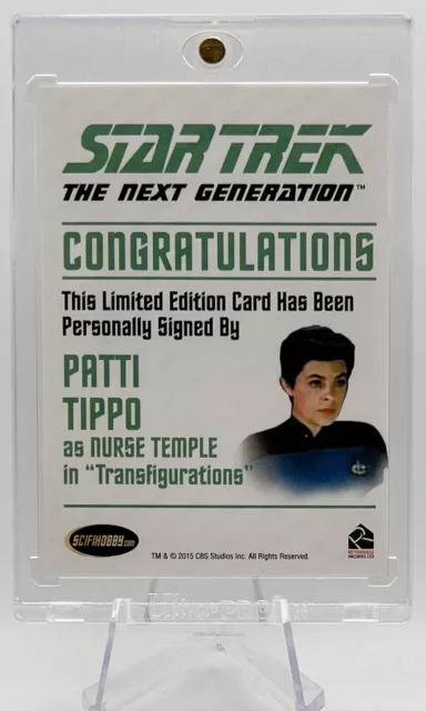 2015 Star Trek TNG Portfolio Prints - Series 1: Patti Tippo as Nurse Temple 2
