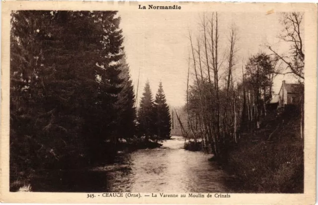 CPA La normandie - CEAUCE (ORNE) - La varenne au moulin de crimais (195577)