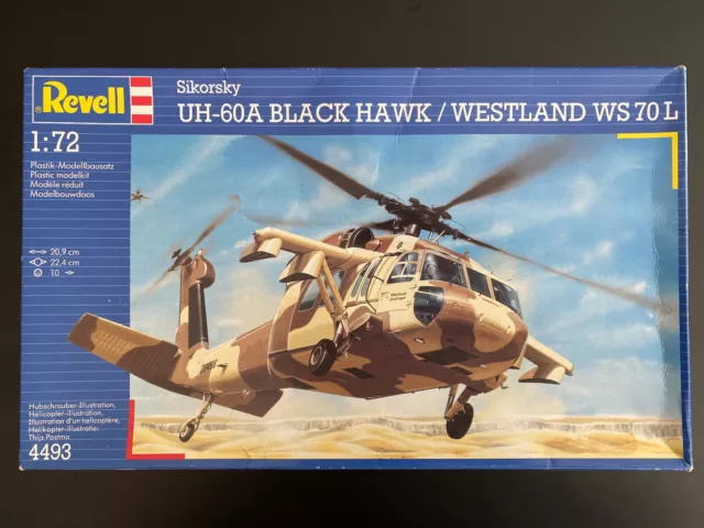 Revell 4493 | Sikorsky UH-60A Black Hawk/Westland WS 70 L | 1:72 | 1991 | SELTEN