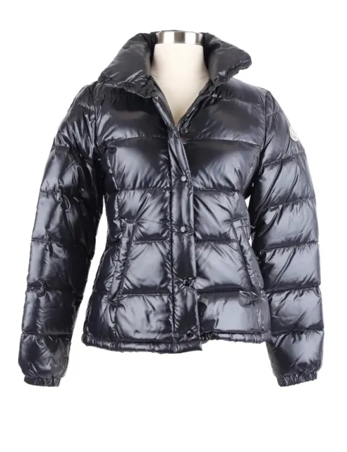 $1,610 Moncler Bady Clairy Down Short Puffer Jacket Black SZ 1/S MINT