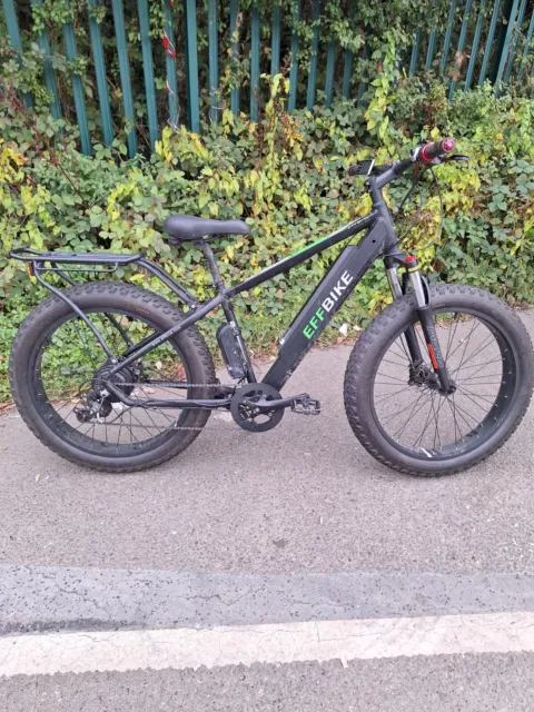 Eff fat tyre electric bike hot sale