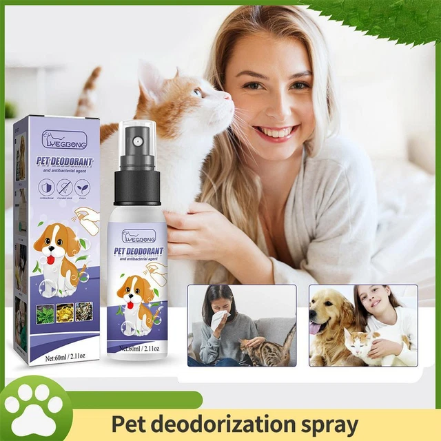 Desodorante refrescante para mascotas perro desodorante aerosol para todos los perros PeA3