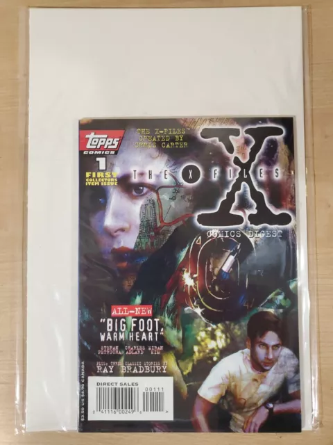 The X Files #1 Special Ashcan Edition  Topps Comics 1995