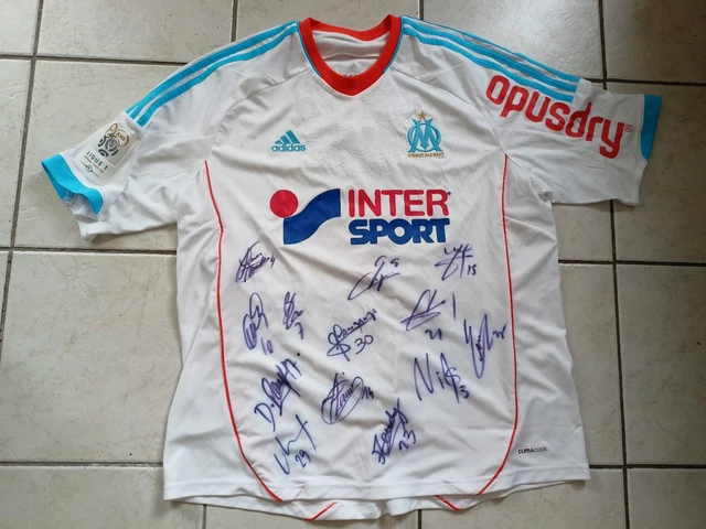 Coupe-Vent Enfant OM - Veste Coupe-Vent Officielle Olympique De Marseille - Taille 4 Ans Bleu