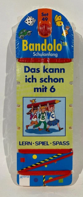 Arena Bandolo Schulanfang "Das kann ich schon mit 6" Lern Spiel Spass NEU OVP