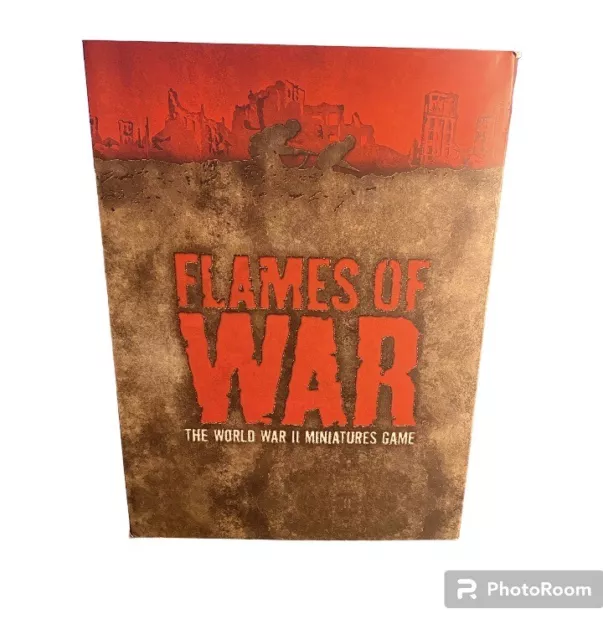 Flames of War: Rulebook, Forces & Hobby The World War II Miniatures FREE AU POST