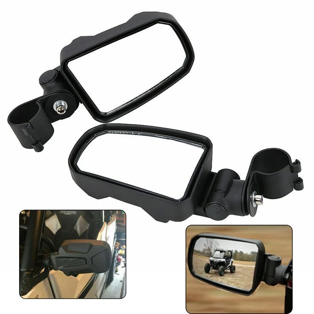 Specchietto retrovisore 1,75" nero adatto per Polaris Ranger 400/500/700/800 RZR