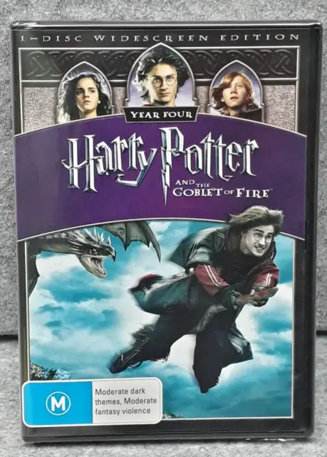 NEW: HARRY POTTER AND THE GOBLET OF FIRE Movie DVD Region 4 PAL Free Post