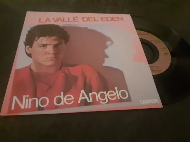 VINYLE 45 TOURS Nino de Angelo – La Vallé Del Eden / 1984