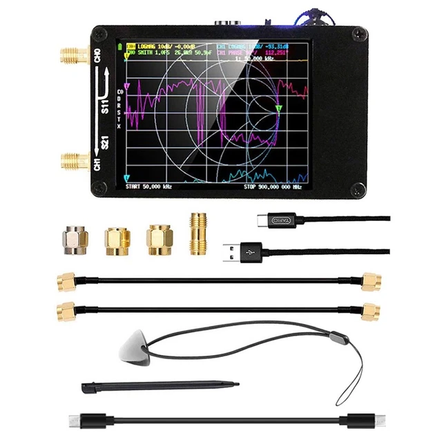 Vector -H Vector Antenna Analyzer 10KHz-1.5GHz MF HF VHF UHF with Ca I9B1