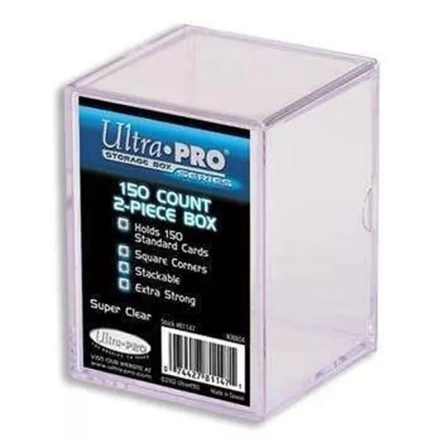 ultra-pro" 150 count 2-piece box brand new sealed