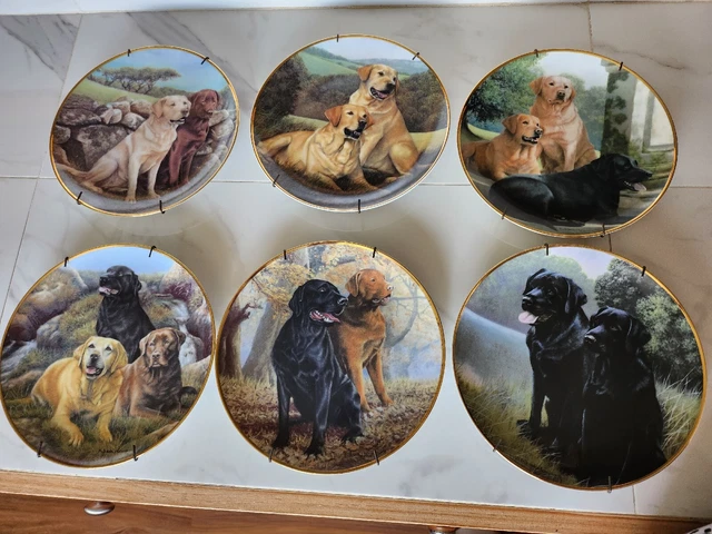 Franklin Mint Collector  Decorative Plates Set of 6 Nigel Hemming Companions