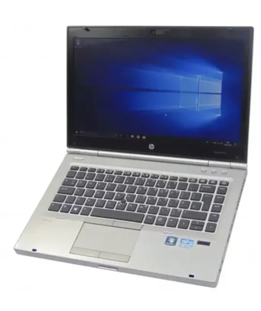 HP 14" Elitebook 8470p Intel Core i5 vPro 3320 12 Ram 320 SDD DVD Windows 10