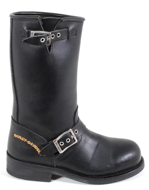 HCDZF Herren Motorradstiefel - Vintage Leder Business Schnürstiefeletten