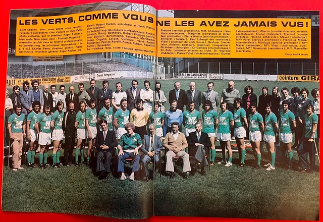Magazine Football Rare N°200 Mai 1976 - L'Aventure Européenne Des Verts