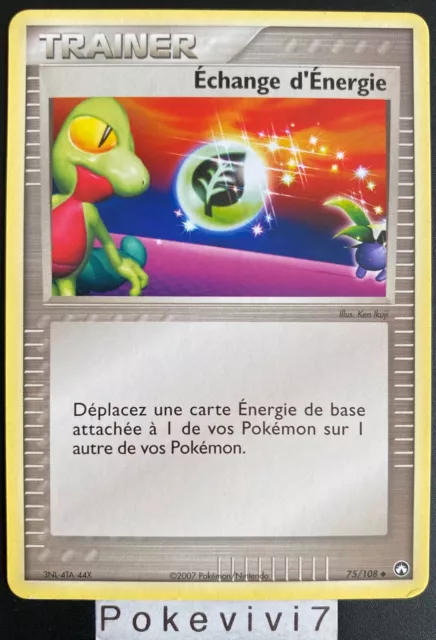 Pokemon Card ENERGY EXCHANGE 75/108 Block EX Guardians of Power FR NEW
