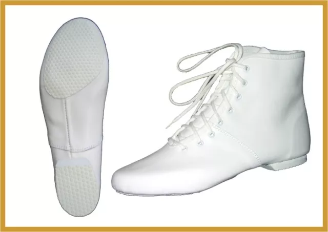 Garde Tanz Mariechen Stiefel IWA Mod. 850 / 2, Gr. 28 - 46 weiß oder schwarz