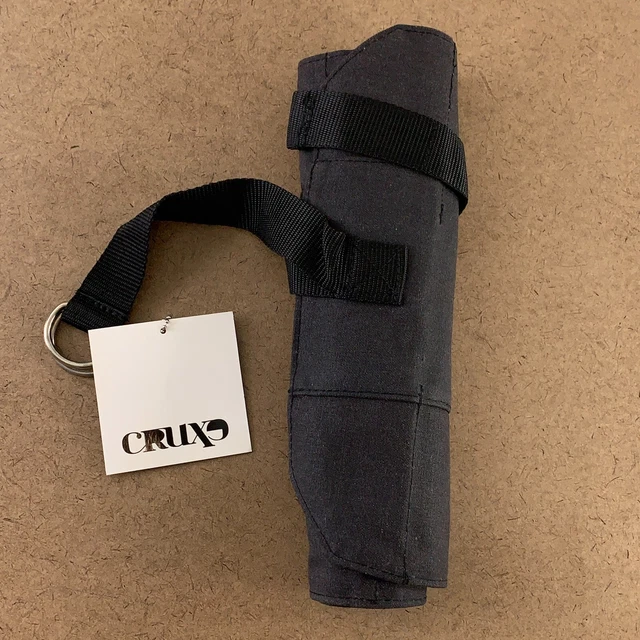 Kit de rollos de suministro de estilista de lona negra Cruxe nuevo con etiquetas