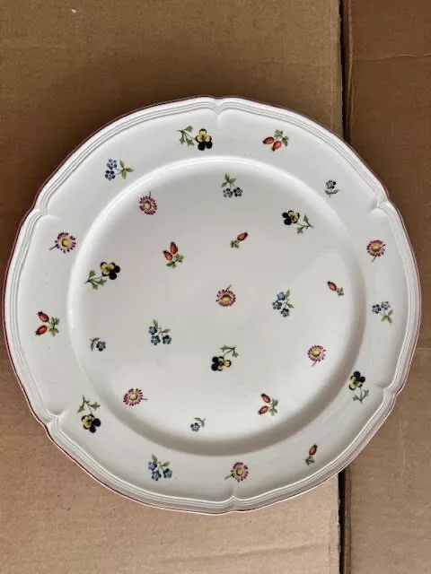 Villeroy & Boch 12 inch Plate ROUND Large Serving Platter PETITE FLEUR